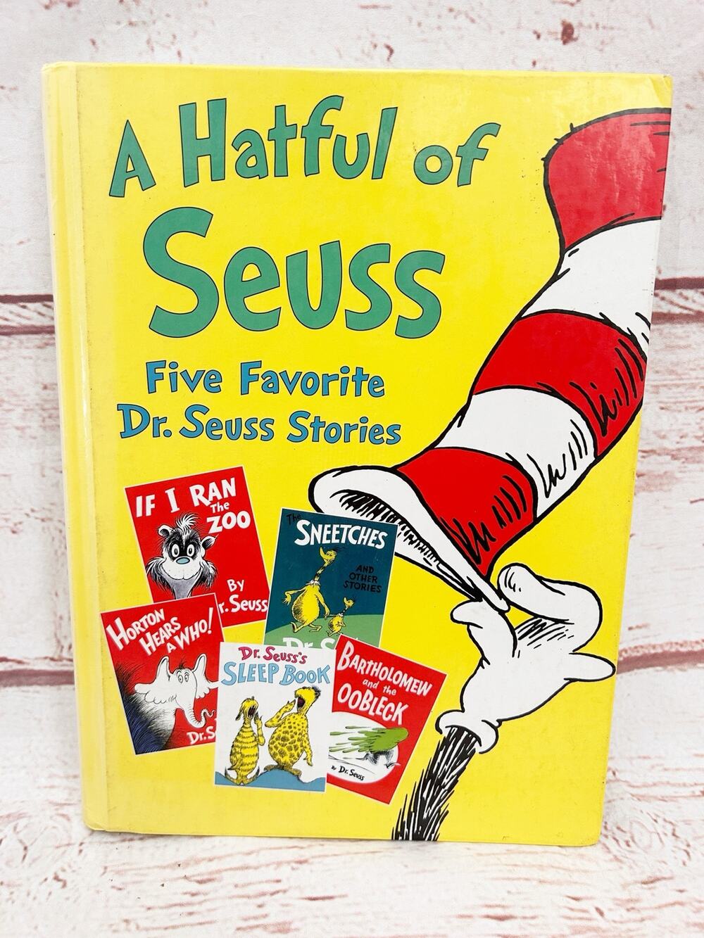 A HATFUL OF SEUSS 5 Favorite Stories Hardcover 1996 If I Ran The Zoo Included